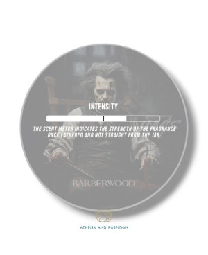 HAGS Barberwood shaving soap Osiris base  scent notes and intensity